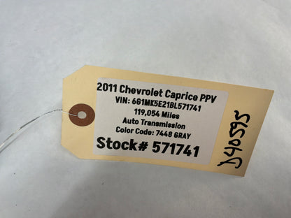 2011 Chevy Caprice PPV Gauge Cluster Speedometer Instrument Panel OEM