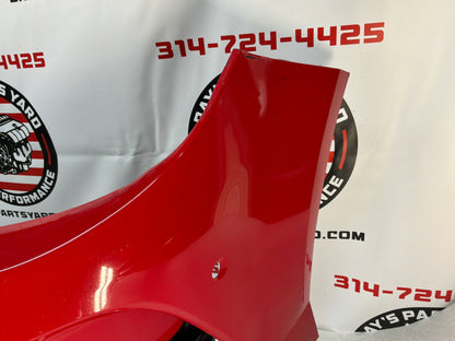 2014 Chevy SS Sedan Complete Front Bumper Fascia Cover Red OEM