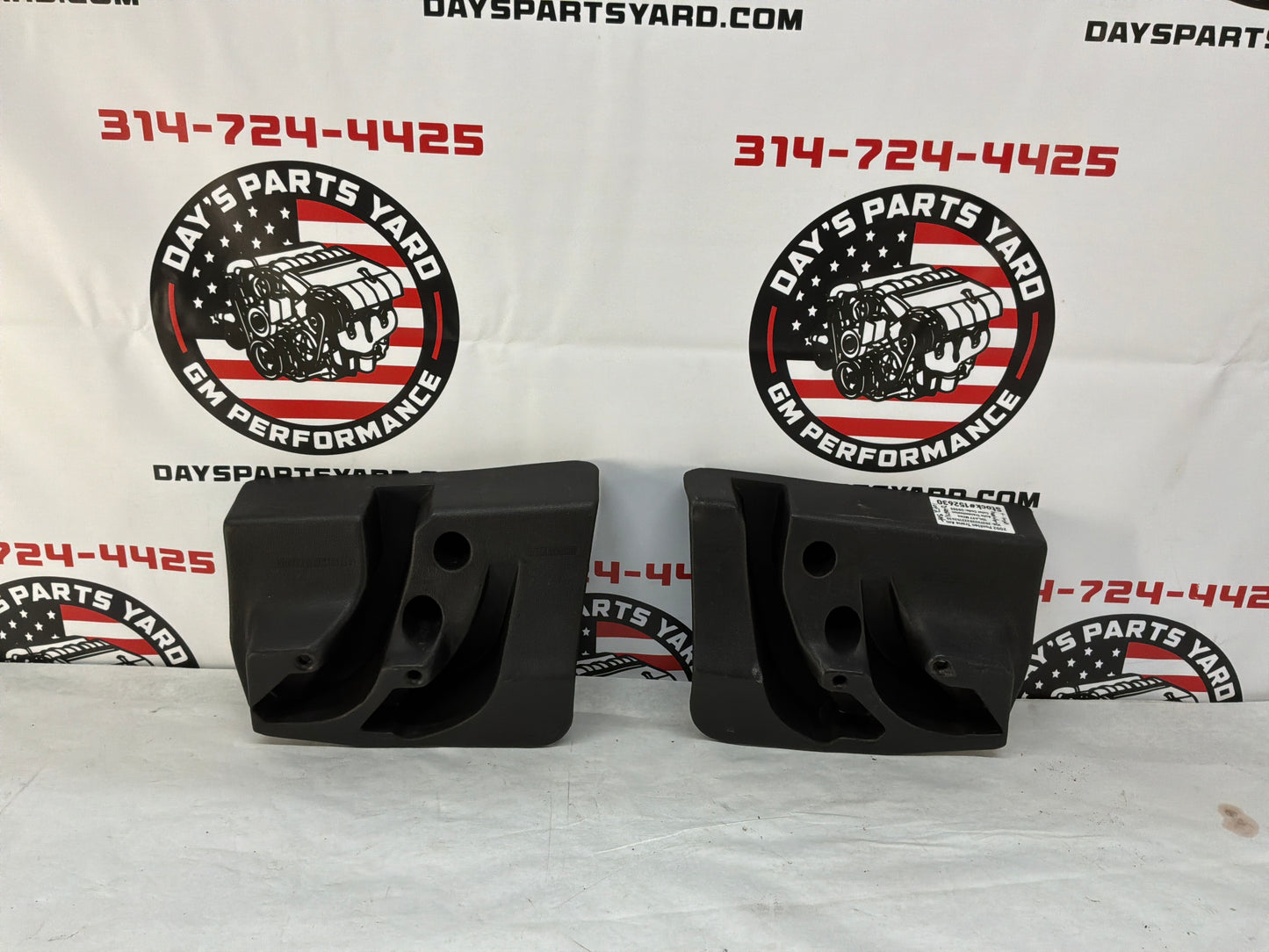 2002 Pontiac Trans Am WS6 RH & LH Cargo Trunk Well T-Top Storage Holder OEM