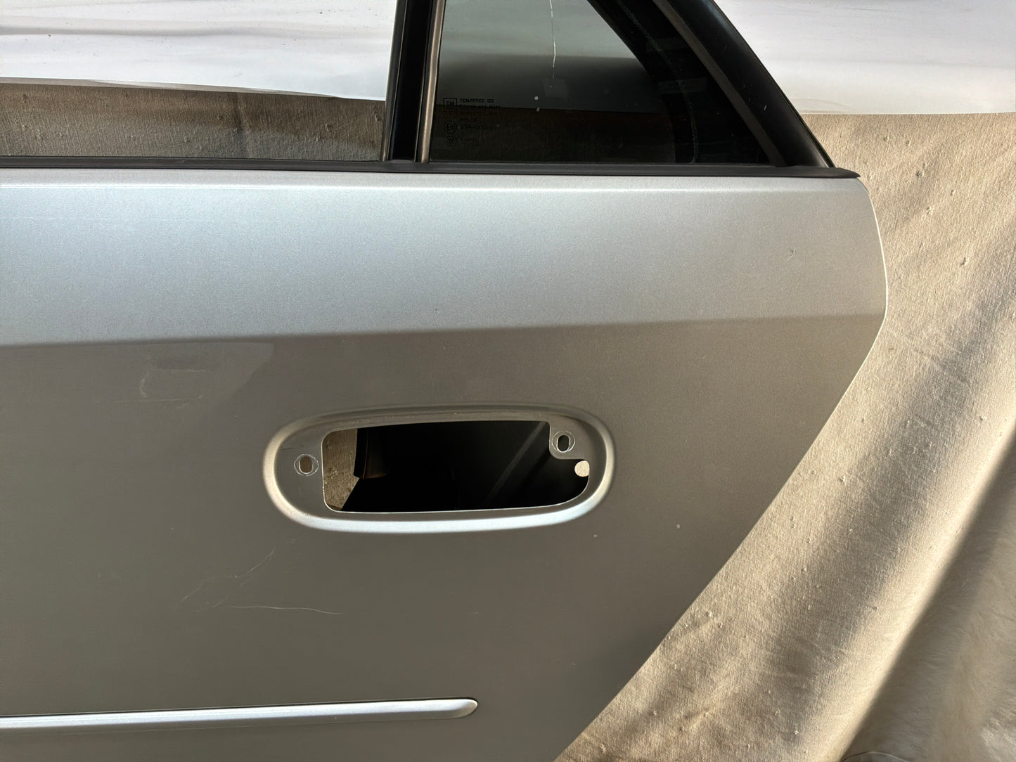 2006 Cadillac CTS-V LH Driver Exterior Rear Door OEM Silver
