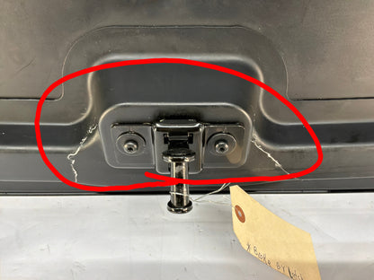 2007 Chevy C6 Corvette Convertible Trunk Deck Lid Black OEM cracked by latch