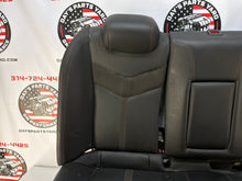 2017 Chevy SS Sedan Rear Seats Black Leather Alcantara Suede OEM