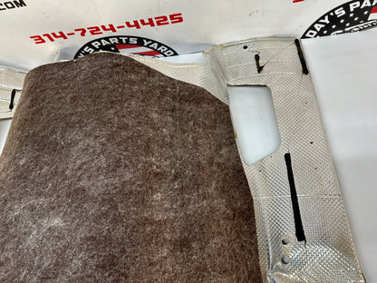 2014 Chevy SS Sedan Firewall Transmission Tunnel Heat Shield OEM