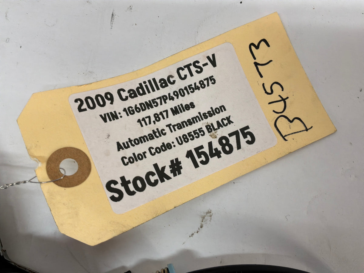2009 Cadillac CTS-V LH Driver Rear Window Regulator w/ Motor OEM
