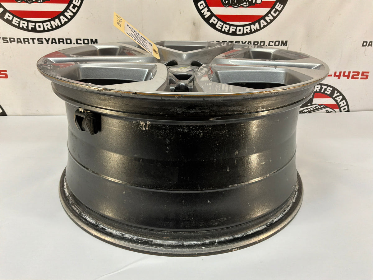 2017 Chevy SS Sedan Factory OEM Rear Wheel 19x9 OEM HAS A FLAT SPOT