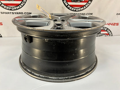 2017 Chevy SS Sedan Factory OEM Rear Wheel 19x9 OEM HAS A FLAT SPOT