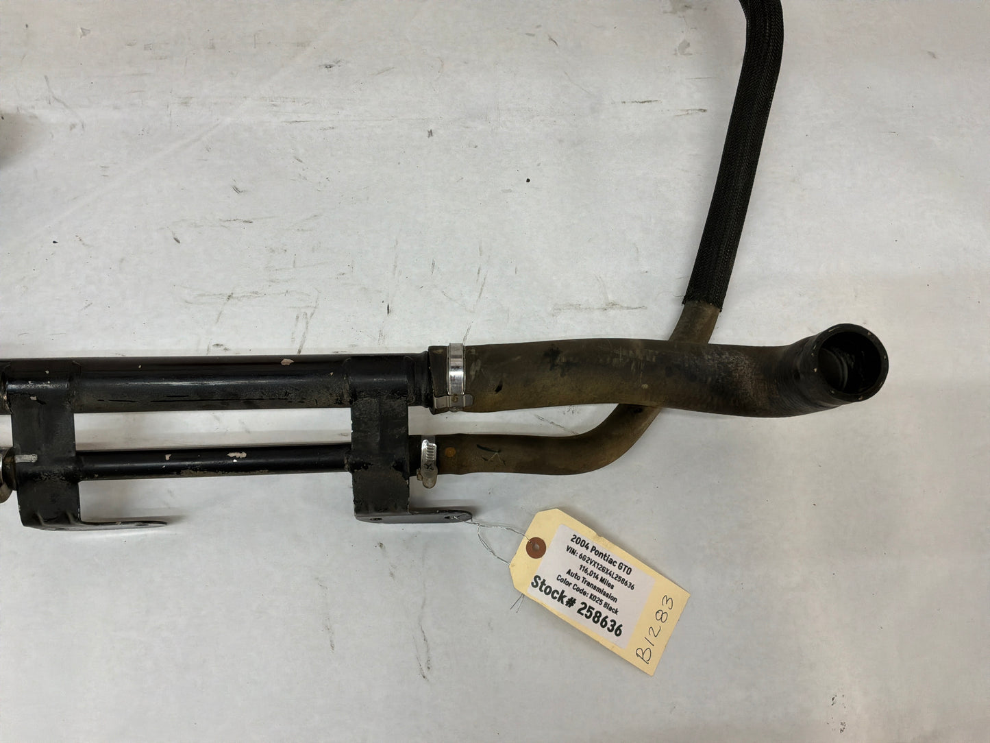 2004 Pontiac GTO Radiator Coolant Lines Hoses Tubes Outlet Pipes OEM