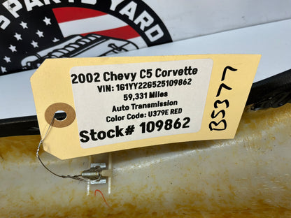 2002 Chevy C5 Corvette Interior A Pillar Trim Moldings RH & LH Black OEM