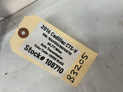 2016 Cadillac CTS-V Instrument Panel Center Trim Pad Assembly Black OEM