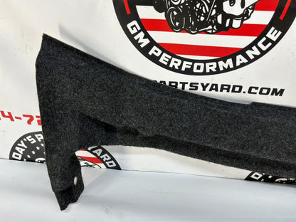 2009 Cadillac CTS-V Trunk Wall Felt Carpet Liner Trim Panel OEM