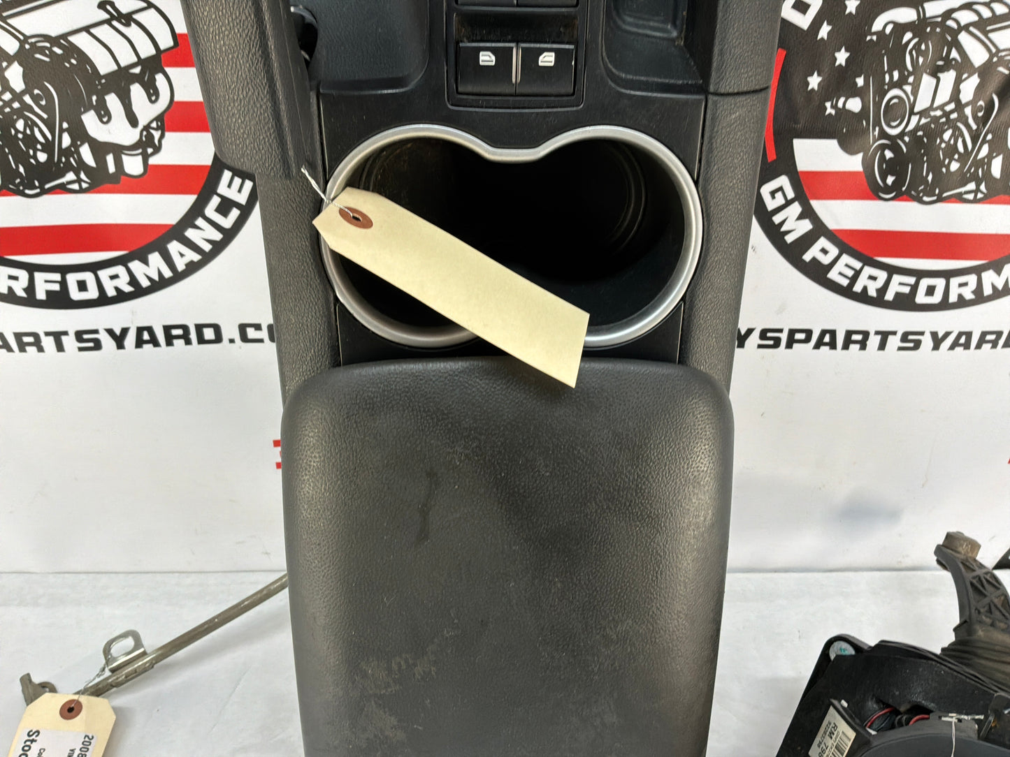 2008 Pontiac G8 Base Center Console Armrest w/ Automatic Shifter OEM