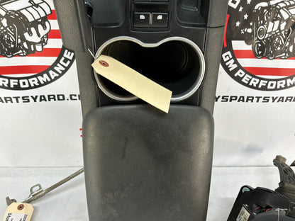 2008 Pontiac G8 Base Center Console Armrest w/ Automatic Shifter OEM