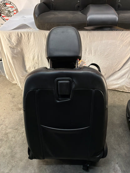 2013 Chevy Camaro ZL1 Seats Black Leather Suede Alcantara Front and Rear OEM