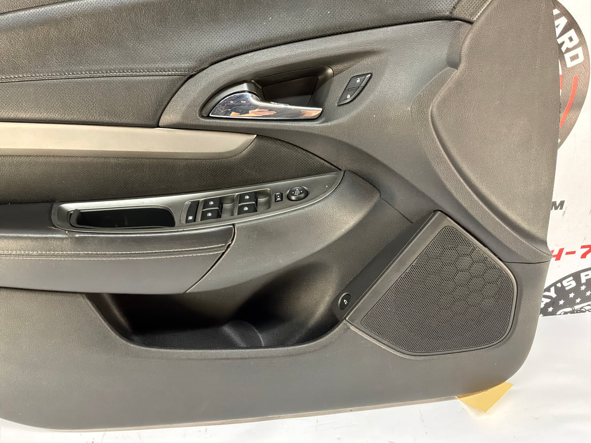 2014 Chevy Caprice PPV LH Driver Front Interior Door Panel Trim OEM