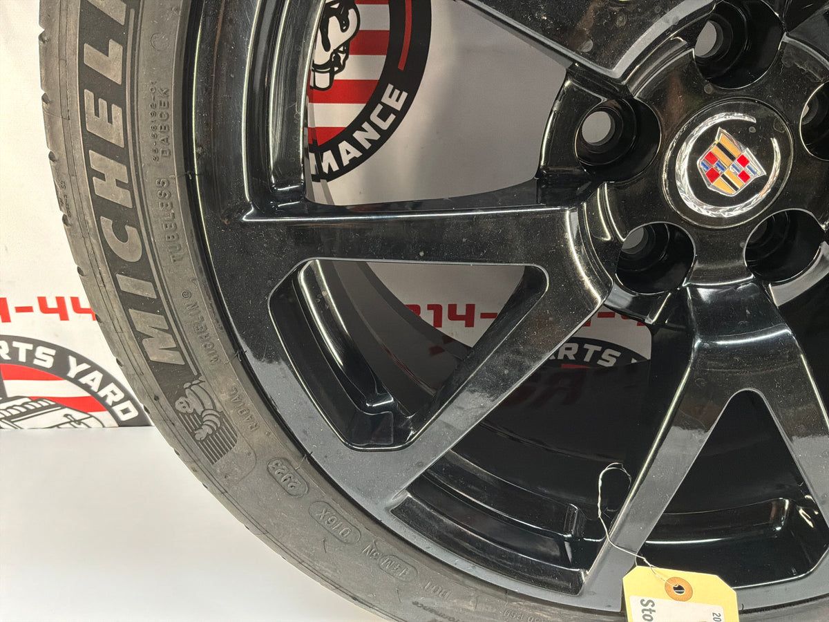 2012 Cadillac CTS-V 19x10.5 Factory OEM Rear Wheel Rim & Tire
