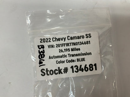 2022 Chevy Camaro SS Rear Keyless Entry Antenna Module OEM