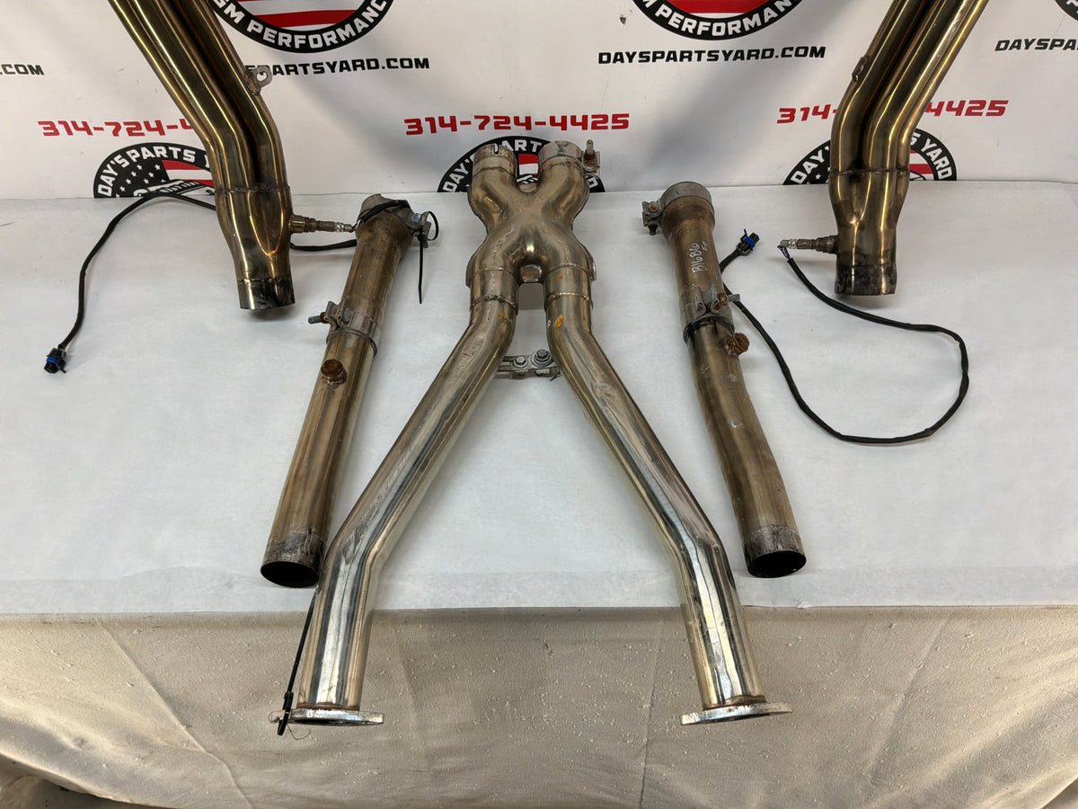 1999 Chevy C5 Corvette LG Motorsports Long Tube Exhaust Headers X Pipe