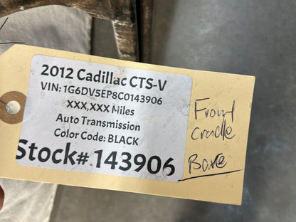 2012 Cadillac CTS-V Front Engine Motor Suspension Cradle Crossmember K Member Frame OEM
