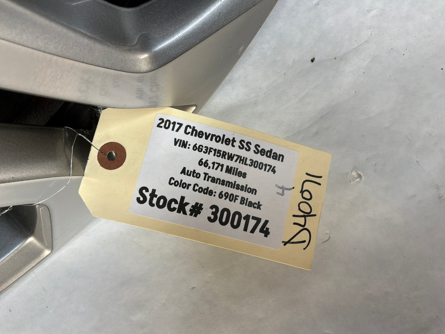 2017 Chevy SS Sedan Factory OEM Front & Rear Wheel 19x8.5 19x9