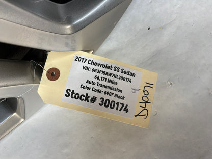 2017 Chevy SS Sedan Factory OEM Front & Rear Wheel 19x8.5 19x9