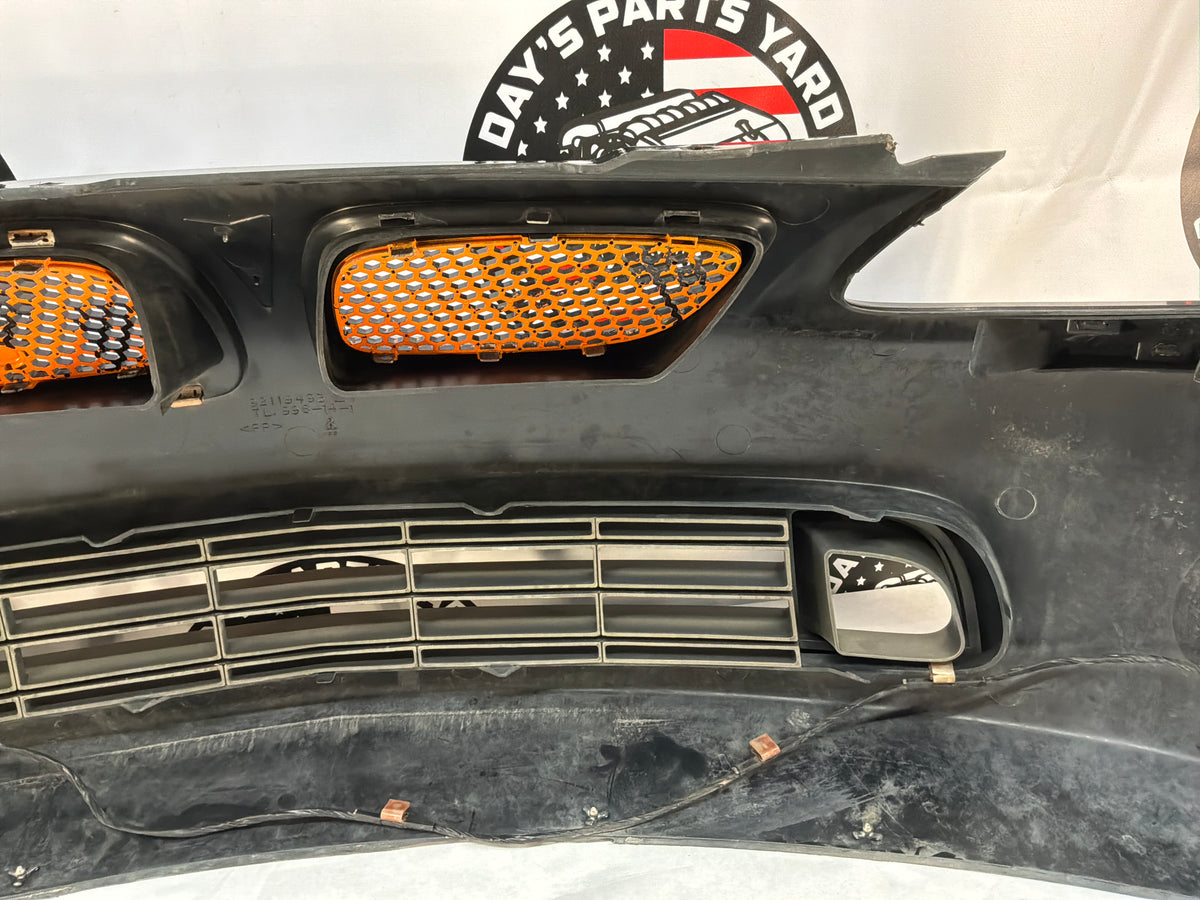 2005 Pontiac GTO SAP Complete Front Bumper Cover Fascia Black OEM