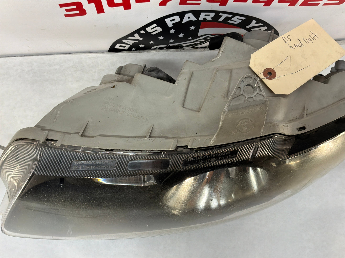 2005 Pontiac GTO LH Driver Headlight Head Light Lamp OEM