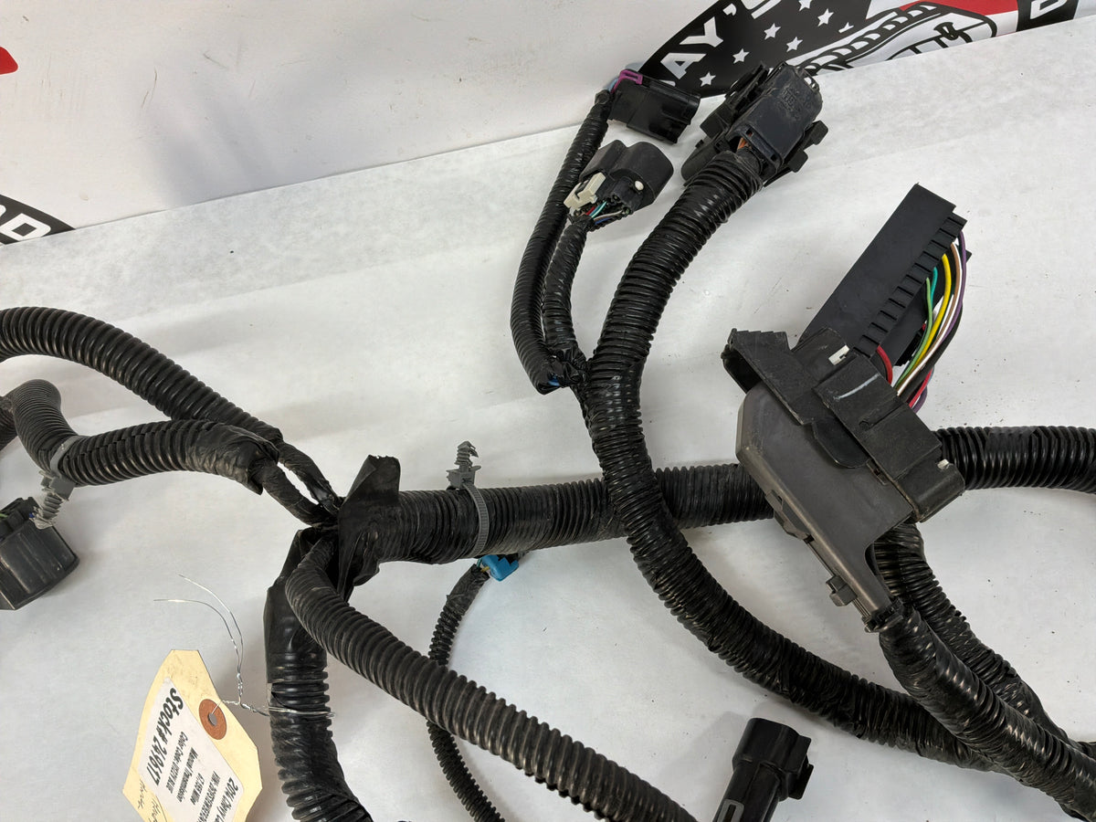 2014 Chevy Camaro SS Engine Bay Head Lamp Light Firewall Wire Wiring Harness OEM