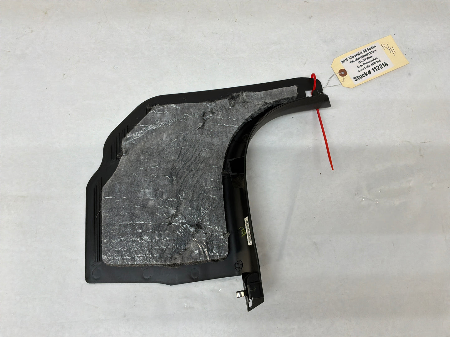 2015 Chevy SS Sedan RH Passenger Interior Kick Plate Panel Trim Sill Molding OEM