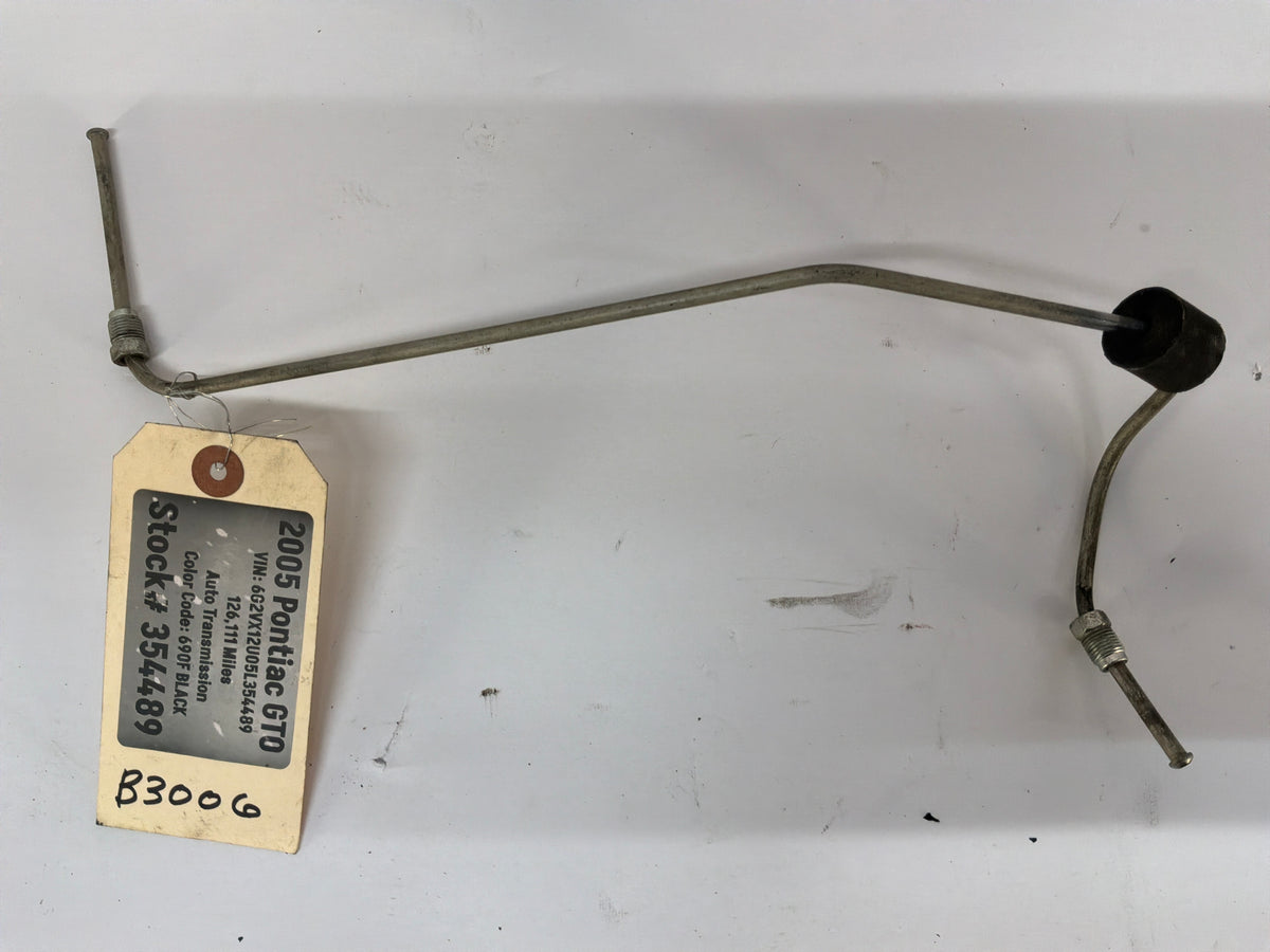 2005 Pontiac GTO LH Driver Rear Suspension Control Arm Hard Brake Lines Tubes Hoses OEM