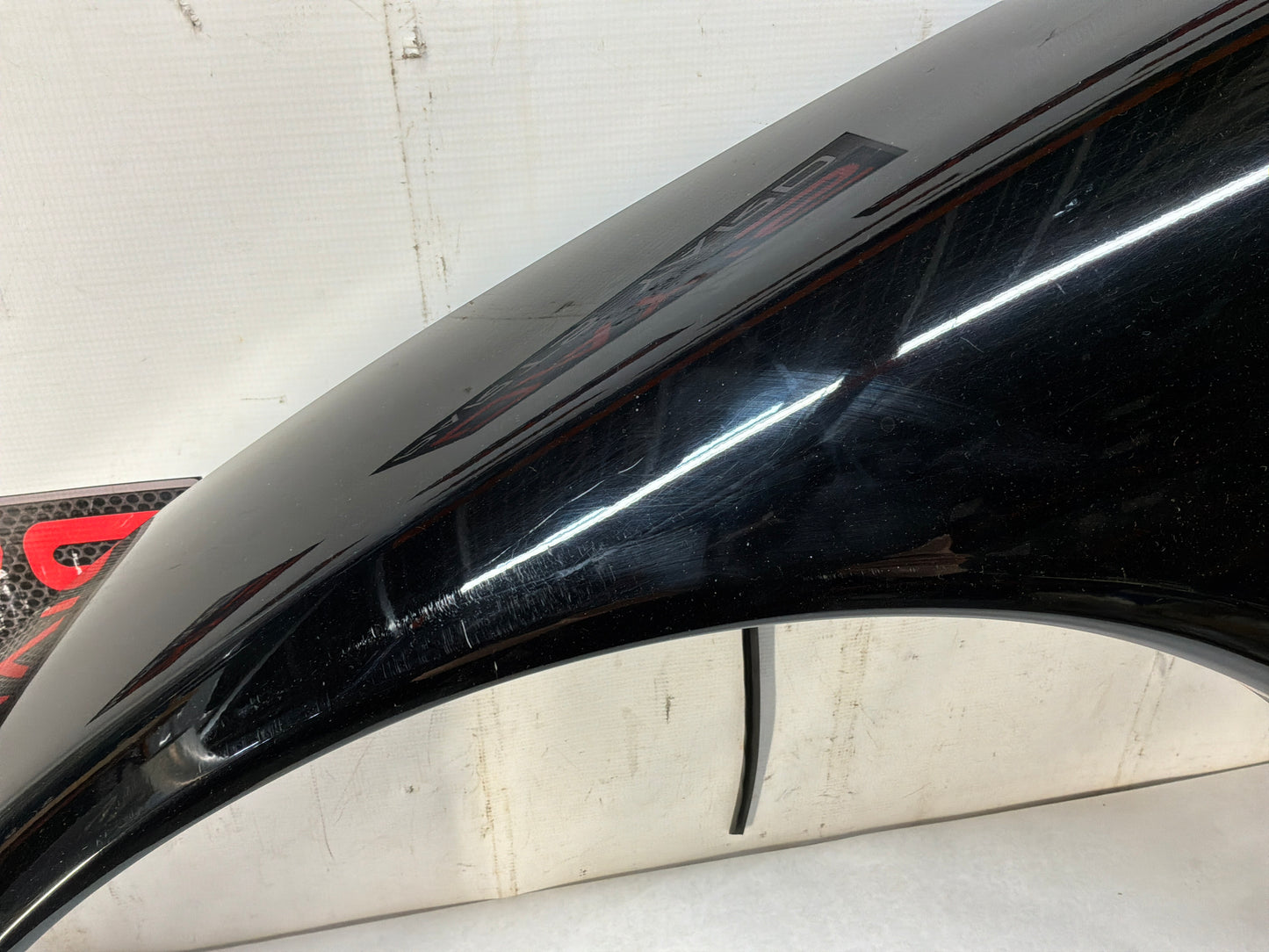 Lh front fender scratches