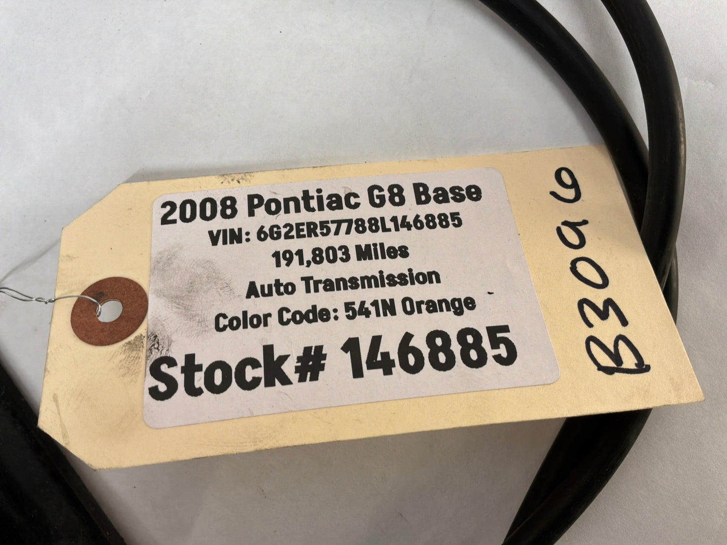 2008 Pontiac G8 Base Windshield Washer Reservoir Overflow Tank Bottle OEM