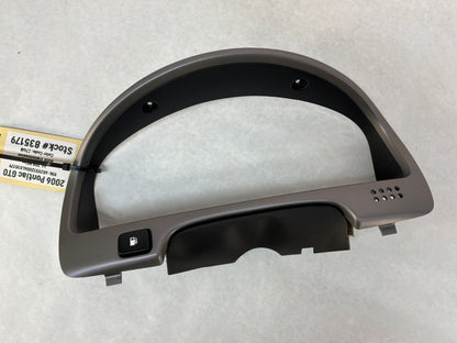 2006 Pontiac GTO Instrument Speedometer Gauge Cluster Bezel Trim Panel OEM