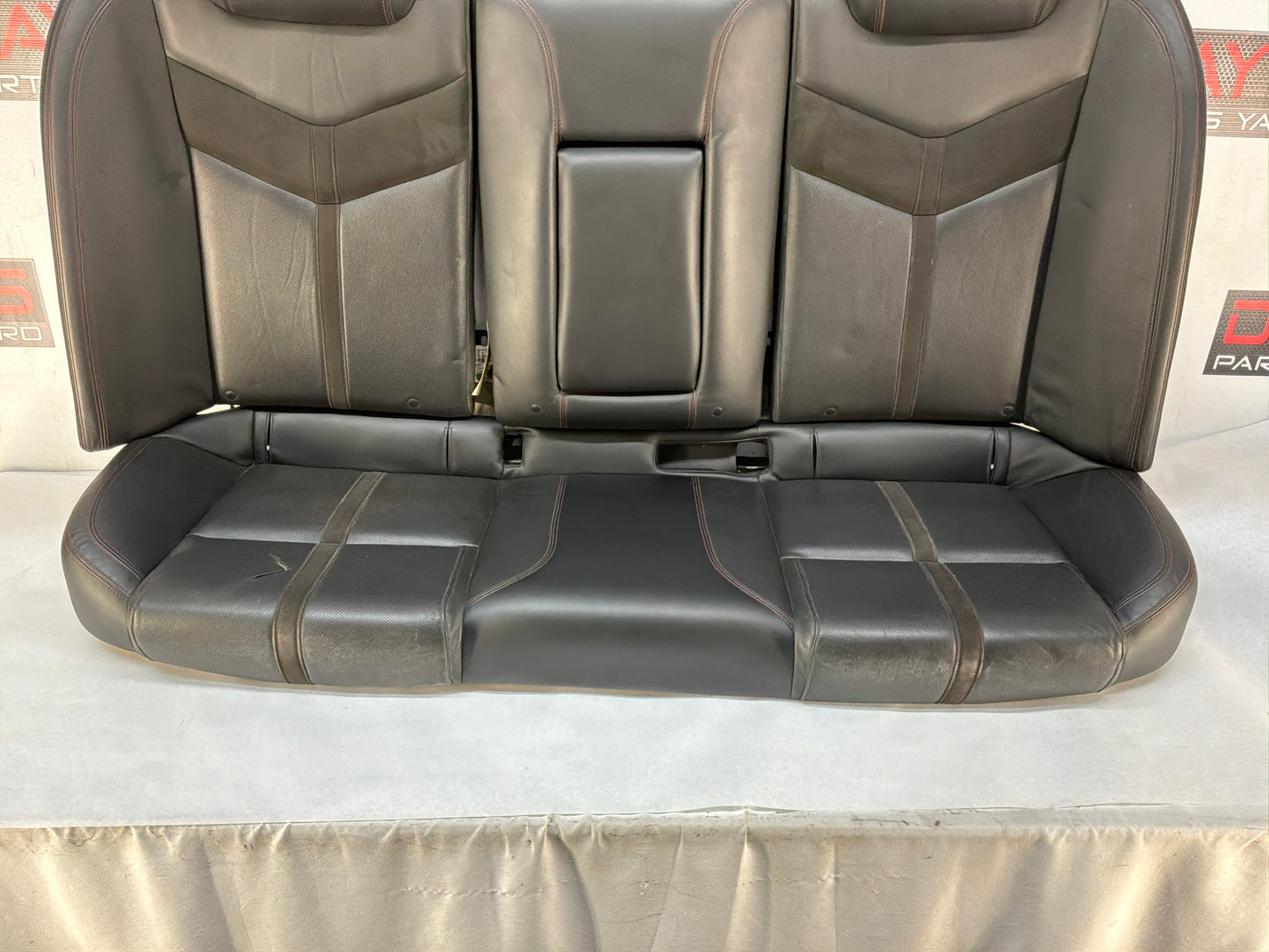 2015 Chevrolet SS Sedan Front and Rear Black Leather Seats OEM