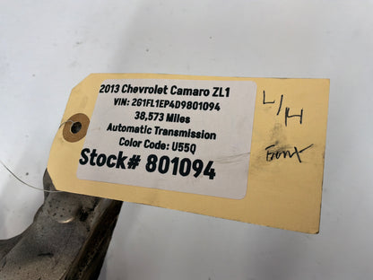 2013 Chevy Camaro ZL1 LH Driver Front Suspension Spindle Knuckle Hub OEM