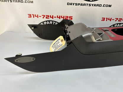 2013 Chevy Camaro ZL1 Center Console Arm Rest w/ Auxiliary Gauges OEM