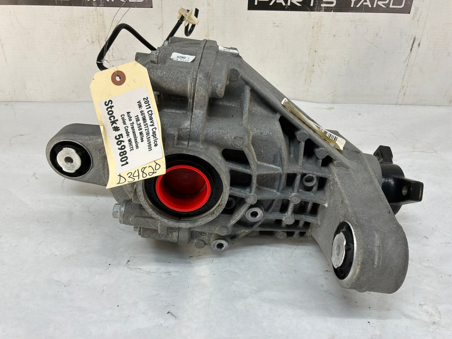 Rear diff - Day's Parts Yard
