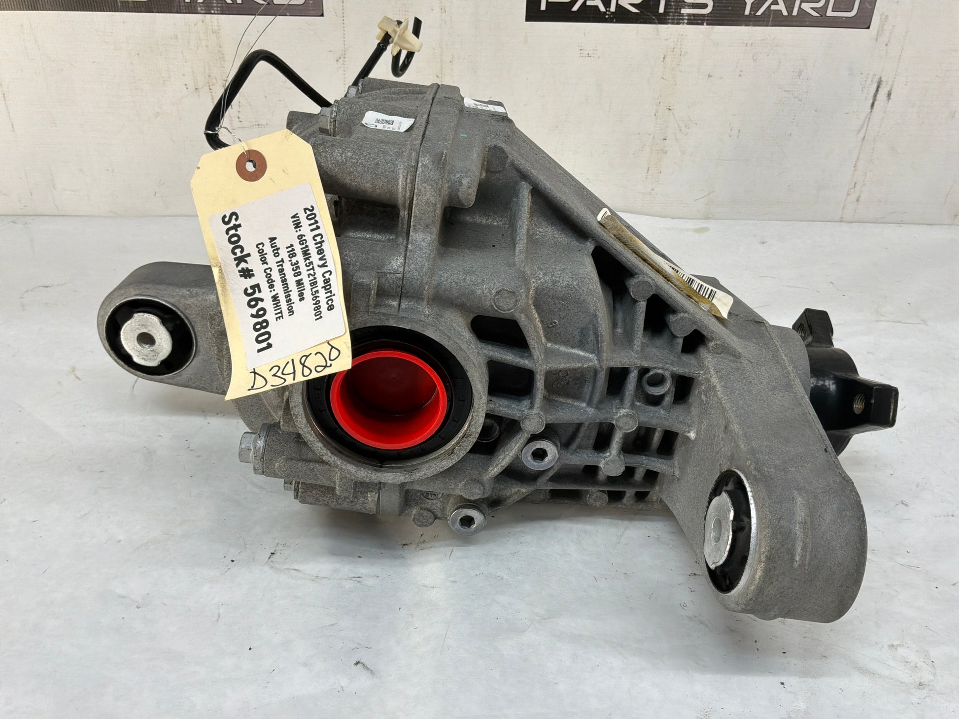 Rear diff - Day's Parts Yard