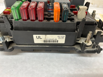 Fuse box - Day's Parts Yard