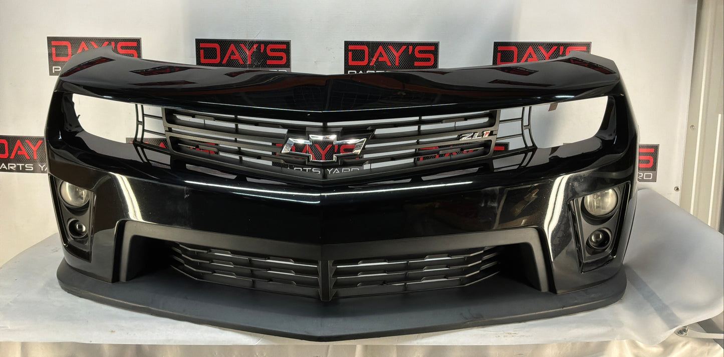 2014 Chevy Camaro ZL1 Front Bumper Cover Fascia Assembly Black OEM