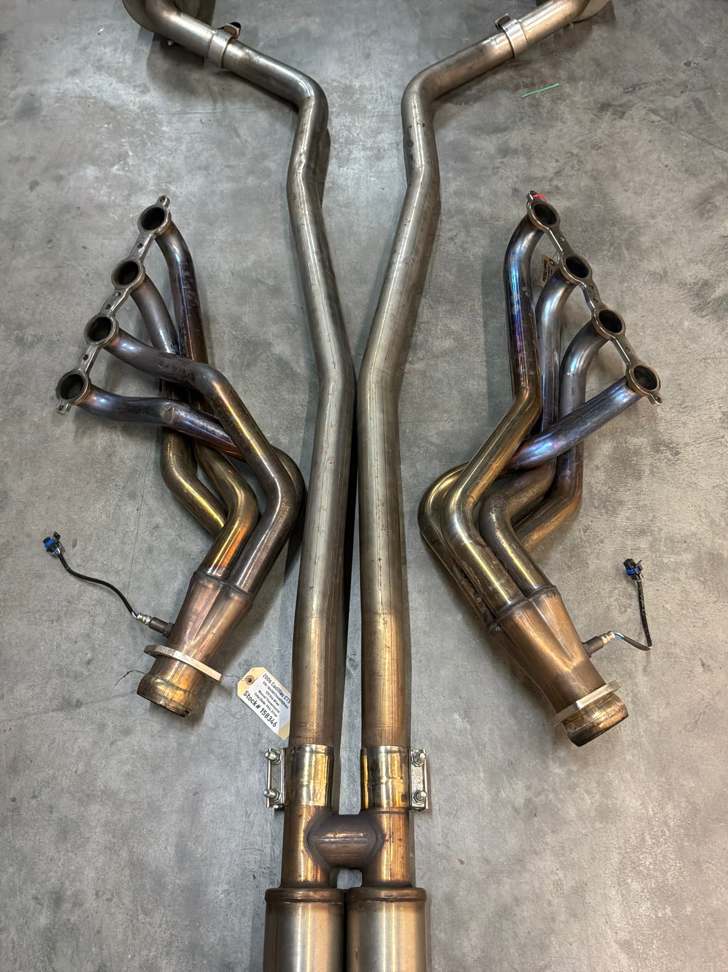 2006 Cadillac CTS-V Kooks Long Tube Headers Corsa Cat Back Exhaust