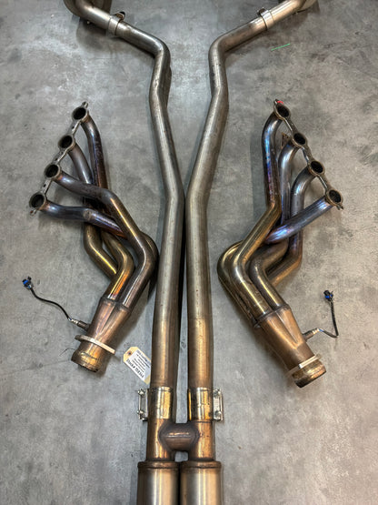 2006 Cadillac CTS-V Kooks Long Tube Headers Corsa Cat Back Exhaust