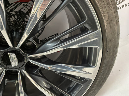 Cadillac CT5-V CT5V CT5 V Blackwing Black Wing Factory OEM Wheels Rims Front Rear