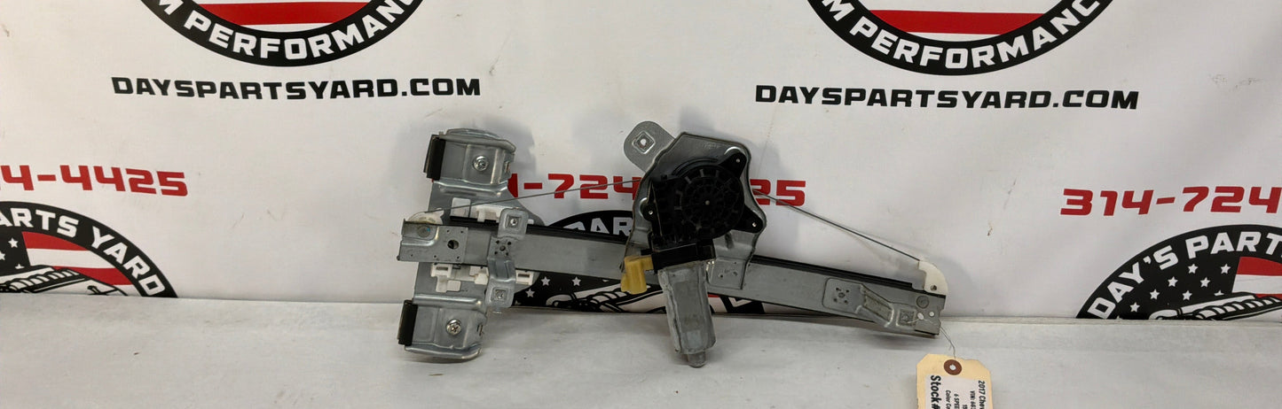 2017 Chevy SS Sedan LH Driver Rear Window Regulator Motor OEM