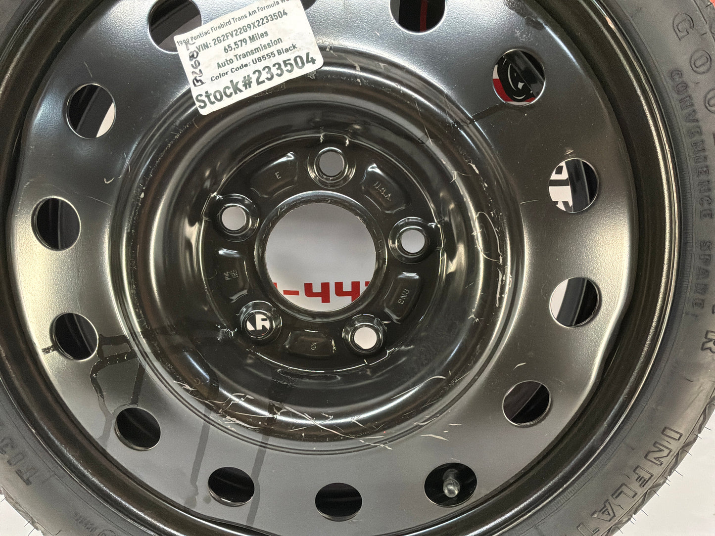 1999 Pontiac Firebird Trans Am Formula WS6 Spare Tire Goodyear OEM