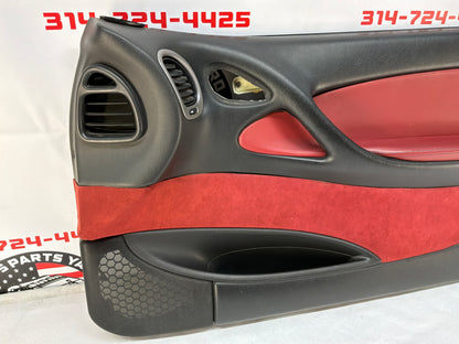 2004 Pontiac GTO RH Passenger Front Interior Door Panel Red OEM