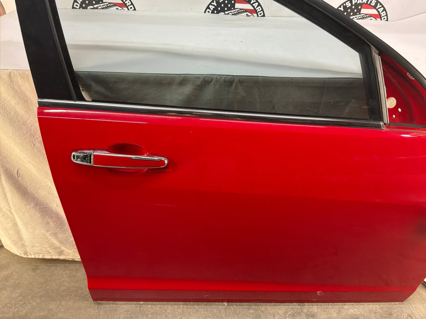 2008 Pontiac G8 GT RH Passenger Front Exterior Outside Door Red OEM