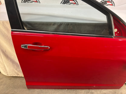 2008 Pontiac G8 GT RH Passenger Front Exterior Outside Door Red OEM
