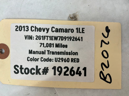 2013 Chevy Camaro 1LE Heads Up Display HUD Adjustment Switch OEM