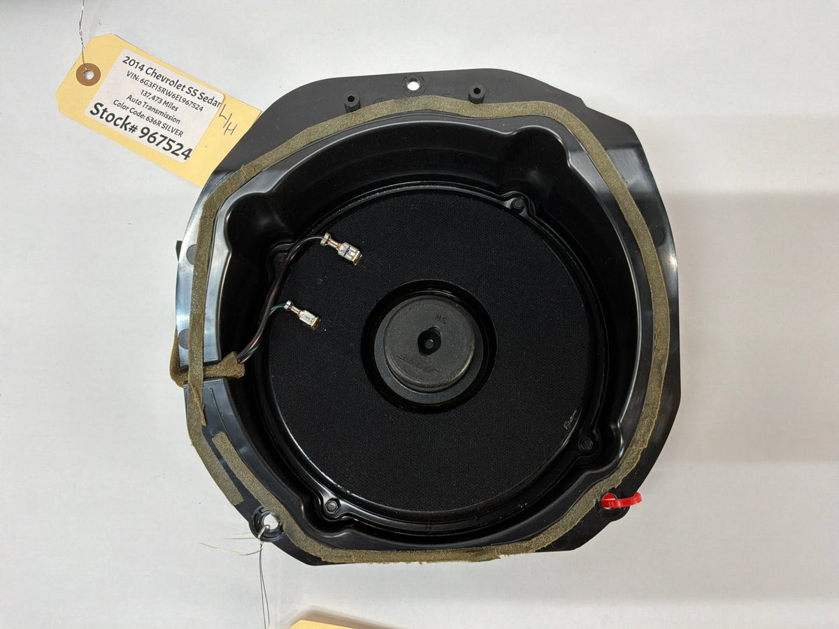 2014 Chevy SS Sedan Bose Package Tray Parcel Shelf Rear Deck Speakers OEM
