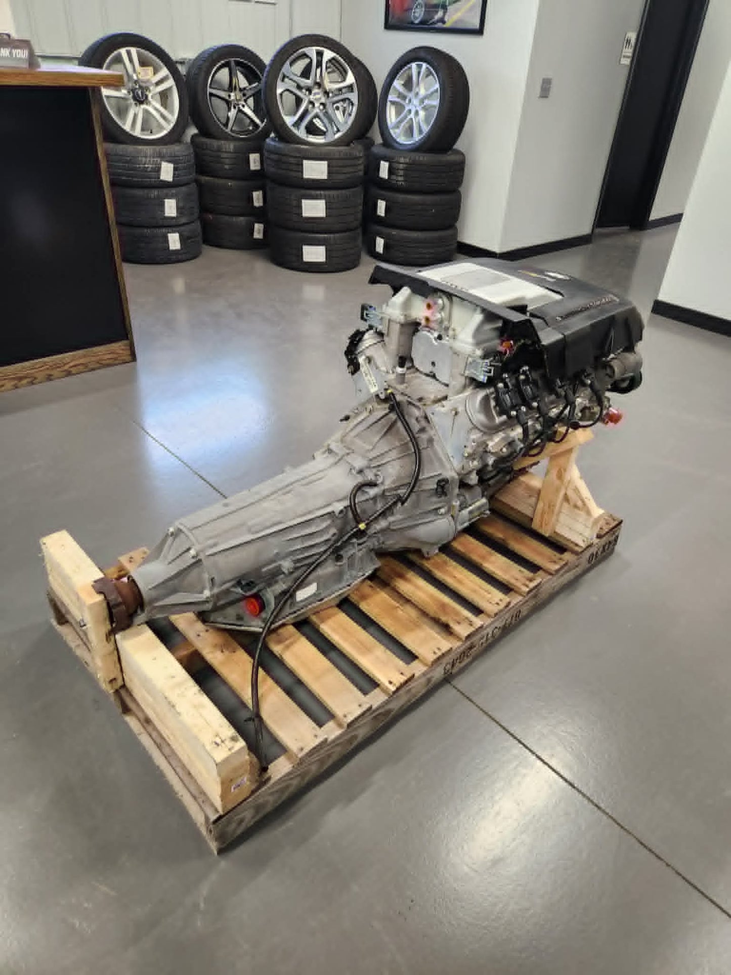 LSA 6.2L Factory Supercharged Engine Motor 6L90 Auto Trans Drivetrain Pullout 556HP 27k Miles